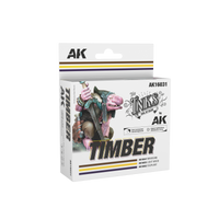 AK Interactive The INKS Sets Timber - Set of 3 Jars (Inks) (Special Order)