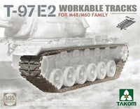 Takom 1/35 T-97E2 Workable Tracks For M48/M60 Family (Special Order)