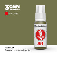 AK Interactive 3G Russian Uniform Lights (Special Order)