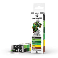 AK Interactive Playmarkers Set - Orcs & Goblins (6 Ref.) (Special Order)