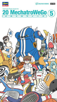 Hasegawa 1/20 Creator Works 20 MechatroWeGo No. 5, Sports Blue (Special Order)