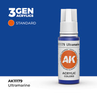 AK Interactive 3G Acrylic Ultramarine 17ml (Special Order)