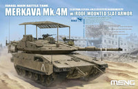 Meng 1/35 Israel Main Battle Tank Merkava Mk.4M w/Roof-Mounted Slat Armor (Special Order)