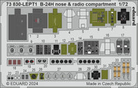 Eduard B-24H nose & radio compartment 1/72 Photo etched set for AIRFIX (Special Order)