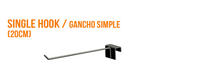 AK Interactive Retail Display Rack Single Hook Tab 20cm (order on demand) (Special Order)