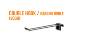 AK Interactive Retail Display Rack Double Hook Tab 20cm (order on demand) (Special Order)