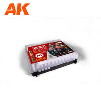 AK Interactive 3G Plastic Briefcase 120 Figure Colors (Special Order)