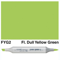Copic Sketch Marker Fluorescents, Dull Yellow Green FYG (Special Order)