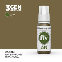 AK Interactive 3G IDF Sand Grey 1970s-1980s (Special Order)