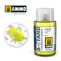 Ammo Mig A-Stand Lacquer Paint 30ml - Transparent Yellow (Special Order)
