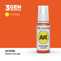 AK Interactive 3G Acrylic Deep Orange 17ml (Special Order)