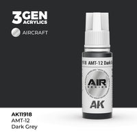 AK Interactive 3G Air - AMT-12 Dark Grey (Special Order)
