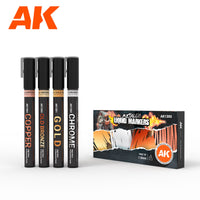 AK Interactive METALLIC MARKERS (Special Order)