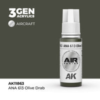 AK Interactive 3G Air - ANA 613 Olive Drab (Special Order)
