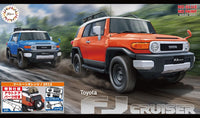 Fujimi 1/24 Snap Kit, Toyota FJ Cruiser (Two-tone Orange/2012) Special Edition (w/Outdoor Parts) C-NX-25 EX-1 (Special Order)