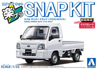 Aoshima 1/32 SNAP KIT #05-FW Subaru Sambar Truck (Frost White) (Special Order)