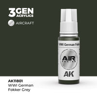 AK Interactive 3G Air - WWI German Fokker Grey (Special Order)