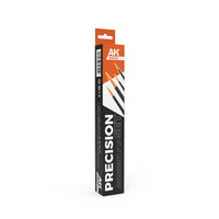 AK Interactive Precision Brushes Set (4 Brushes) (Special Order)