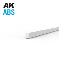AK Interactive ABS Strip - 0.75 x 0.50 x 350mm x 10 units (Special Order)