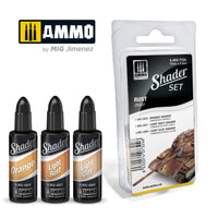 Ammo Mig Acrylic Shader Set - Rust (Special Order)