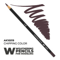 AK Interactive Weathering Pencil - Chipping Color (Box - 5 Units) (Special Order)