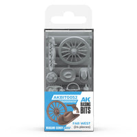 AK Interactive Far West Basing Bits (24 Pieces) (Special Order)