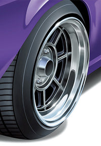 Aoshima 1/24 TUNED PARTS #20 Hayashi 14 Inch Wheel Set (Special Order)