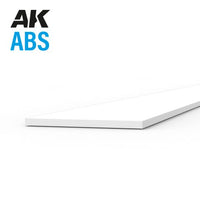 AK Interactive ABS Strip - 0.25 x 5.00 x 350mm x 10 units (Special Order)
