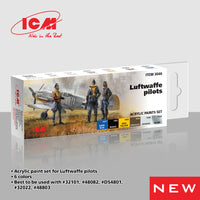 ICM Acrylic Paint Set for Luftwaffe pilots (Special Order)