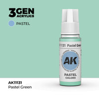 AK Interactive 3G Acrylic Pastel Green 17ml (Special Order)