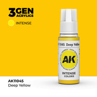 AK Interactive 3G Acrylic Deep Yellow 17ml (Special Order)
