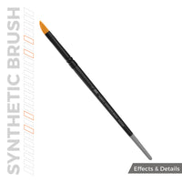 AK Interactive Synthetic Brush - Dagger L (Special Order)
