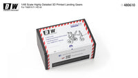 Detail & Wonder Studio 1/48 F-14D Landing Gear for TAMIYA Kit (Special Order)