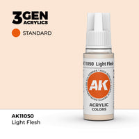 AK Interactive 3G Acrylic Light Flesh 17ml (Special Order)
