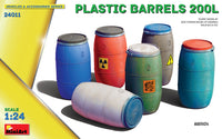 MiniArt 1/24 Plastic Barrels 200L (Special Order)