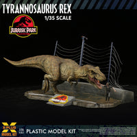 X-Plus 1/35 Jurassic Park Tyrannosaurus Rex Plastic Model Kit (Special Order)