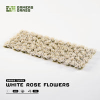 Gamers Grass White Rose Flowers (Special Order)