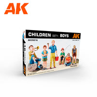 AK Interactive 1/35 Children Set 1: Boys (Special Order)