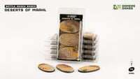 Gamers Grass Battle Ready Bases - Deserts of Maahl - Oval 75mm (x3) (Special Order)