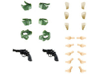 TomyTec Little Armory LAOP15 Glove 2 for SOUSAI SHOJO TEIEN Revolver set Green (Special Order)