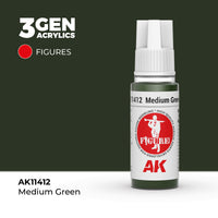 AK Interactive 3G Medium Green (Special Order)