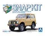 Aoshima 1/32 SNAP KIT #18CU-KI Suzuki JA11 Jimny Custom Wheel (Khaki) (Special Order)