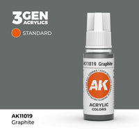 AK Interactive 3G Acrylic Graphite 17ml (Special Order)