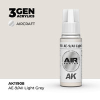 AK Interactive 3G Air - AE-9/AII Light Grey (Special Order)