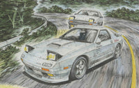 Fujimi 1/24 ISD-005 Initial D, EX-1 Savanna RX-7 FC3S Late Ryosuke Takahashi Special Edition (w/Character Acrylic Stand) (Special Order)