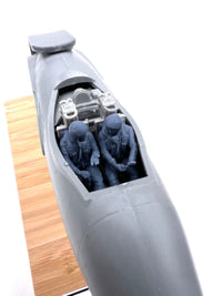 Pilot Replicas 1/48 RAF Vampire pilots with MK 1A helmets. 3D printed (Special Order)