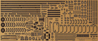Fujimi 1/700 Snap Kit Photo-Etched Parts Set for IJN Light Cruiser Kuma (Special Order)