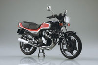 Aoshima 1/12 Diecast Honda CBX400F Black/Candy Alamoana Red (Special Order)