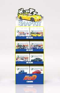 40 Count SNAP KIT Empty Display Unit Initial D Keisuke Takahashi (Special Order)
