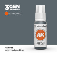 AK Interactive 3G Acrylic Intermediate Blue 17ml (Special Order)